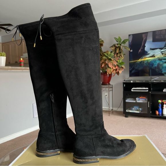 Michael Kors Jamie flat boot Knee High boots - Picture 1 of 6
